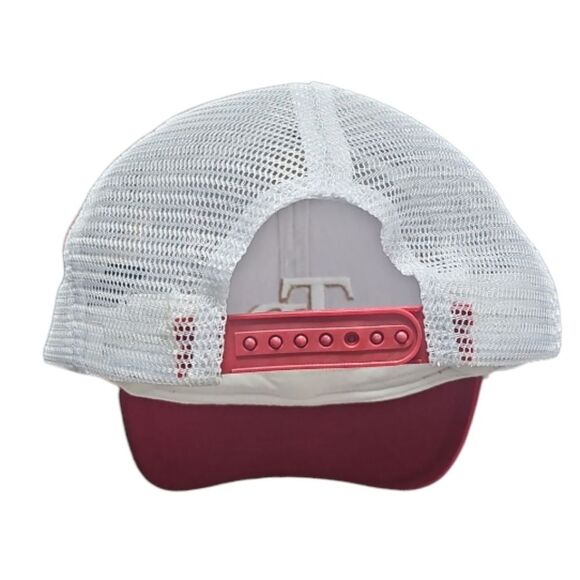 Chop at the Trop 2024 Game Day Giveaway Hat Red Trucker Cap “TB” Rope Detail - Picture 4 of 10